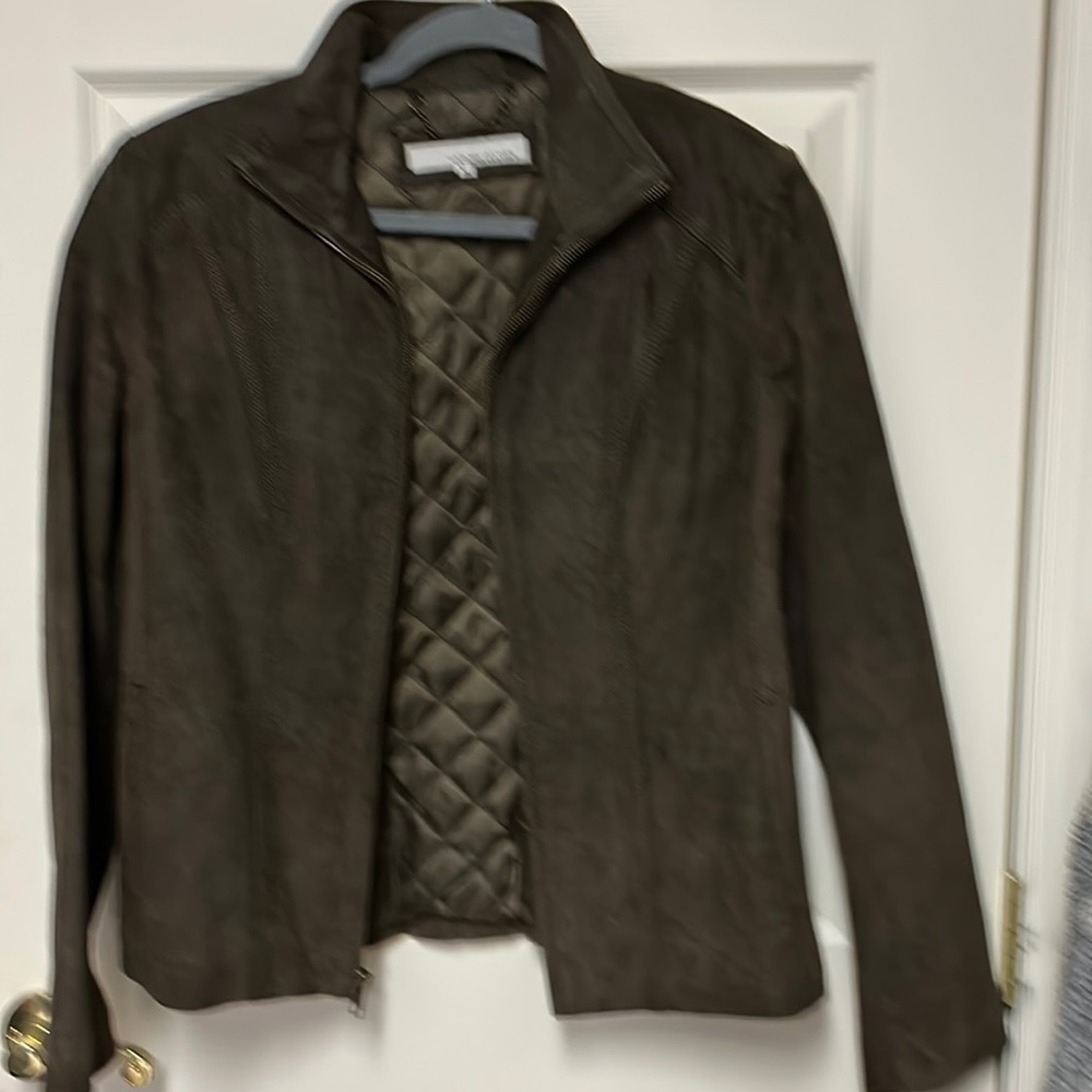 Ladies suede jacket